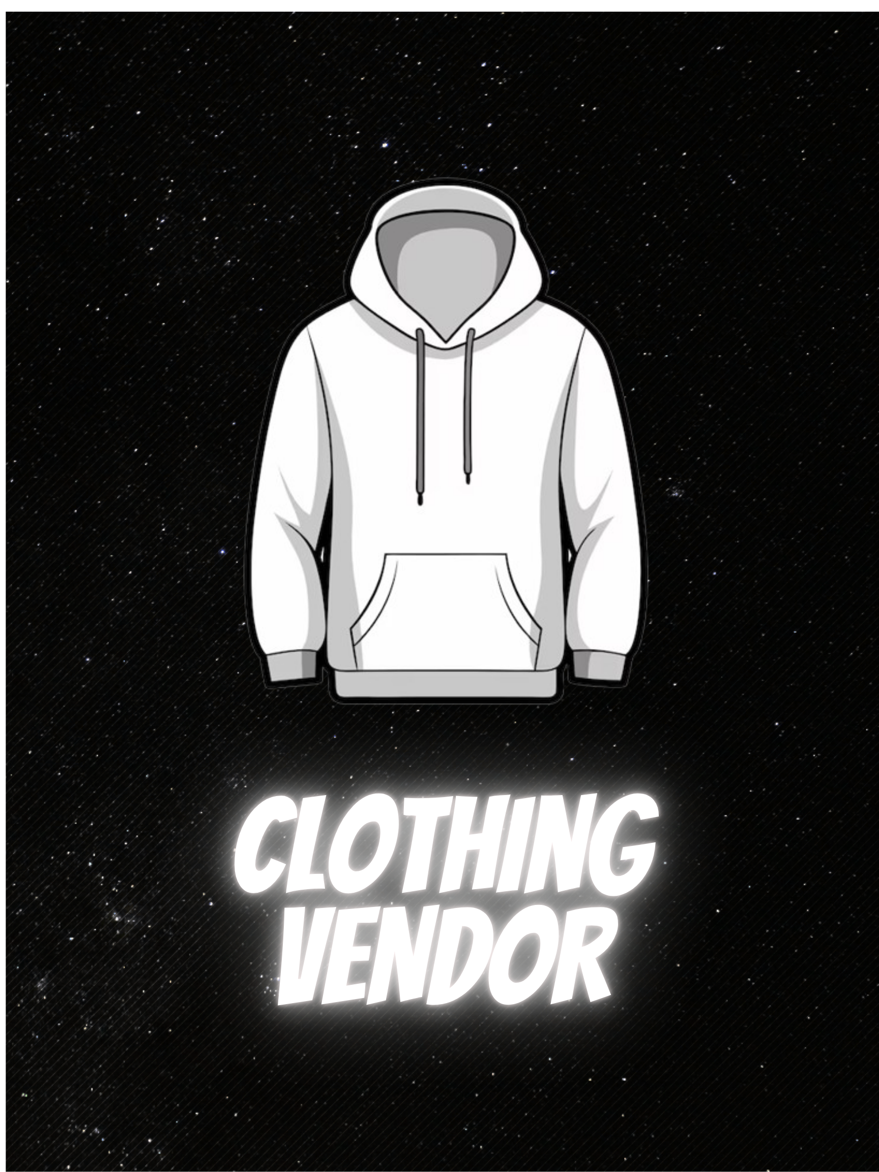 Clothing Vendor (ANY CLOTHES!!)